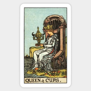 QUEEN OF CUPS Sticker